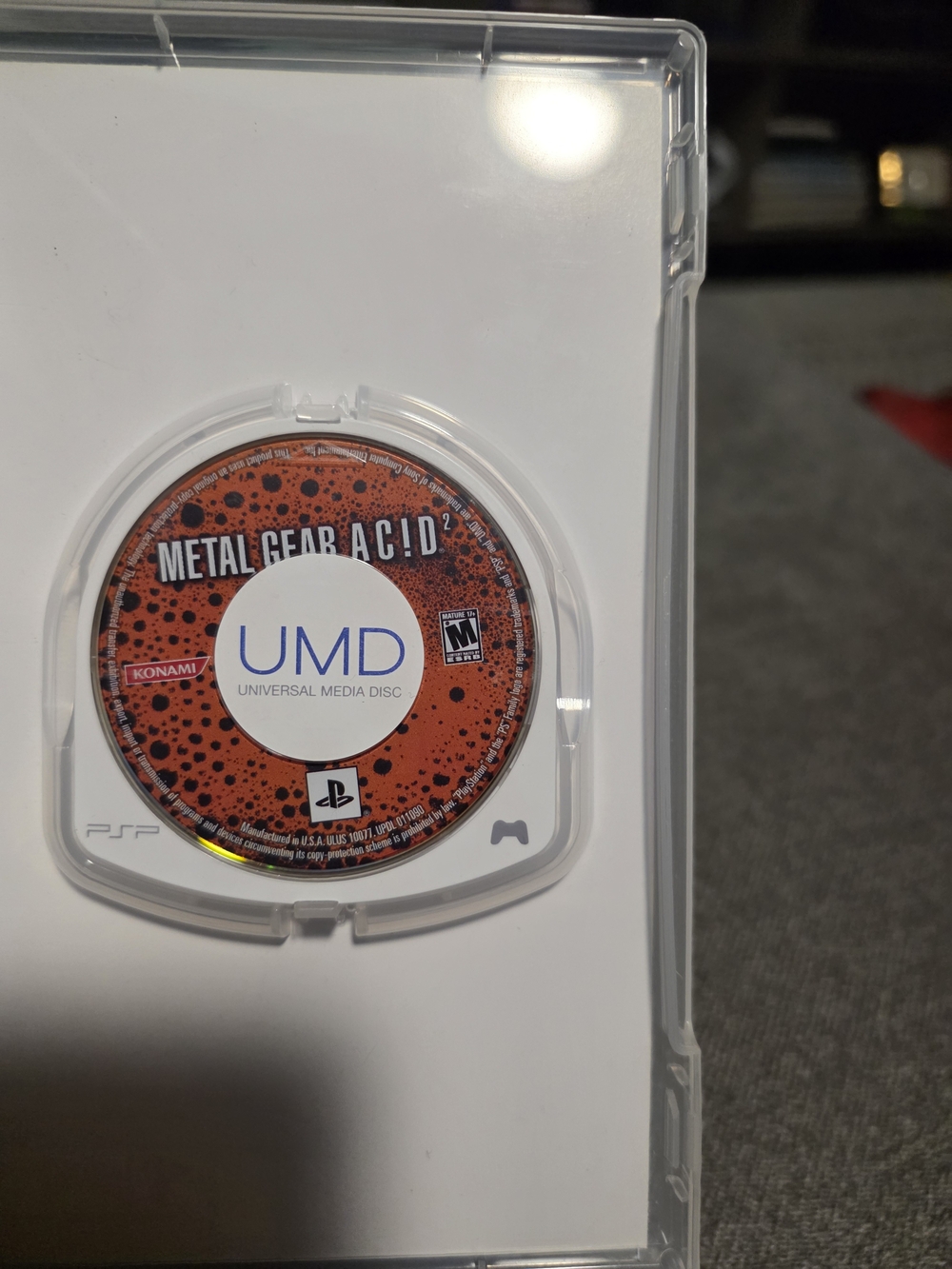 Metal Gear Acid 2 (UMD) - Orange PSP Game Disc